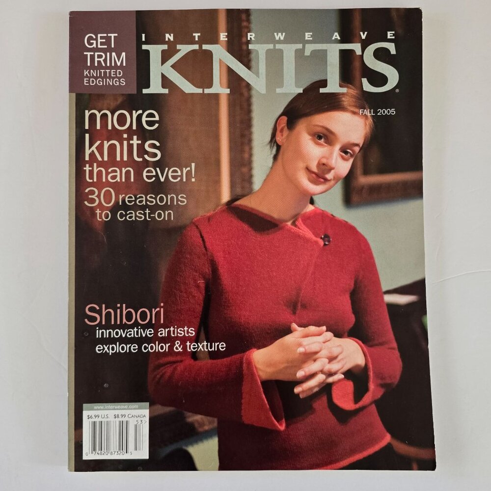 Interweave Knits Fall 2005 Magazine Knitting Patterns & Techniques